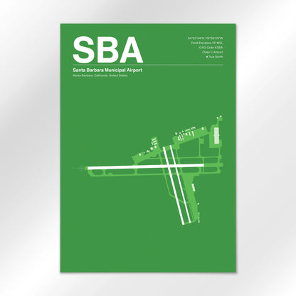 SBA Airport Diagram
