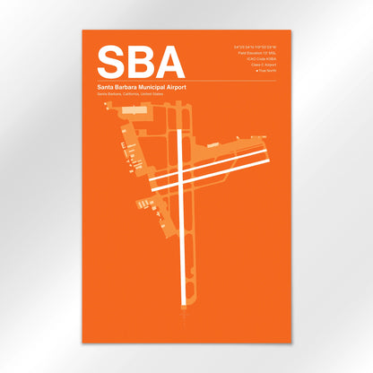 SBA Airport Diagram