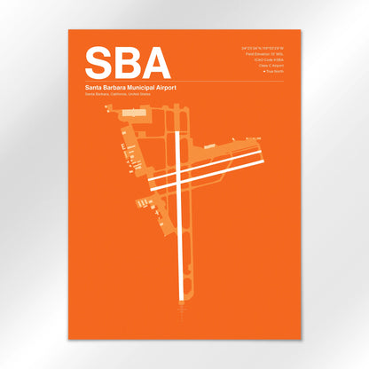 SBA Airport Diagram