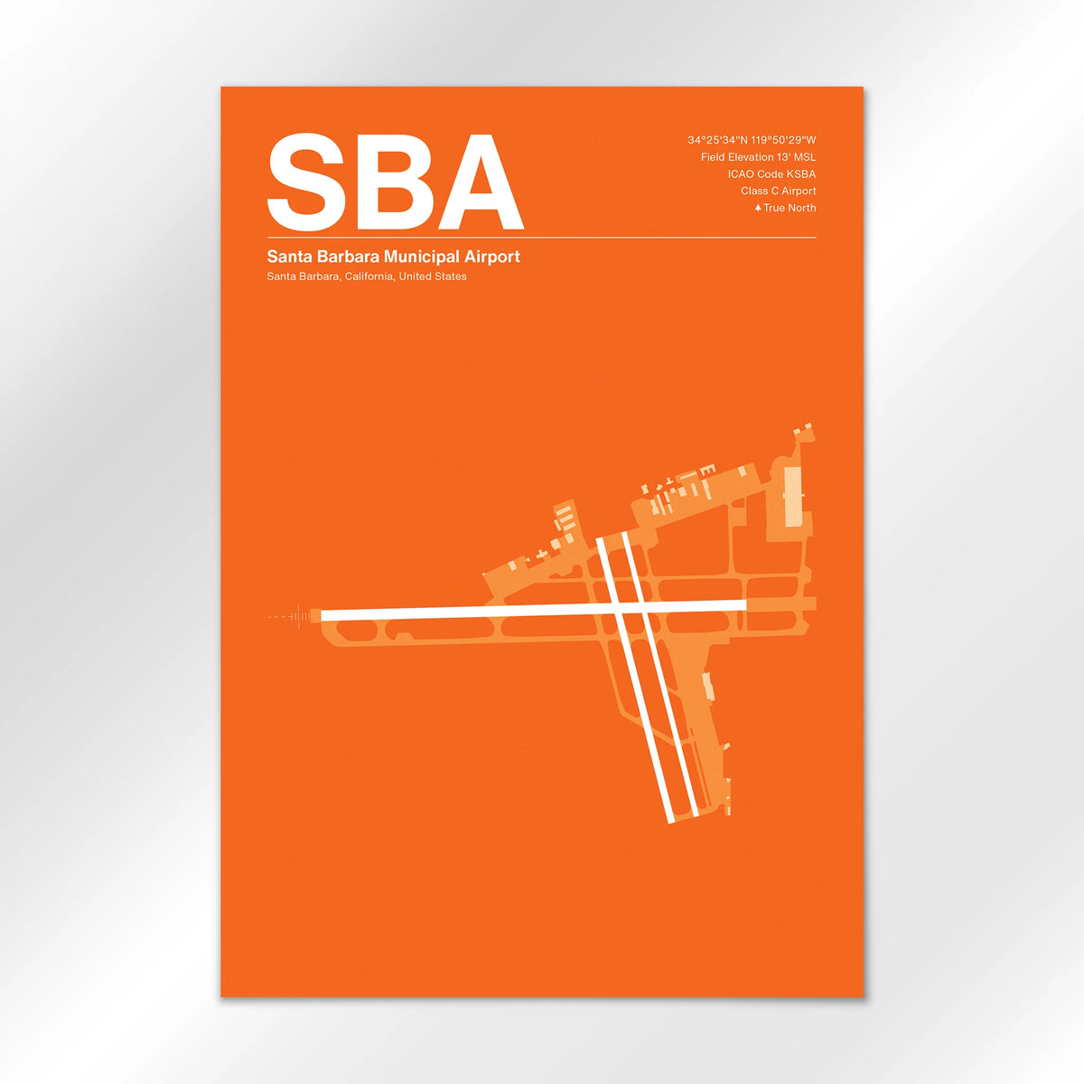 SBA Airport Diagram
