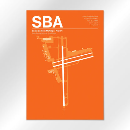 SBA Airport Diagram