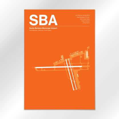 SBA Airport Diagram