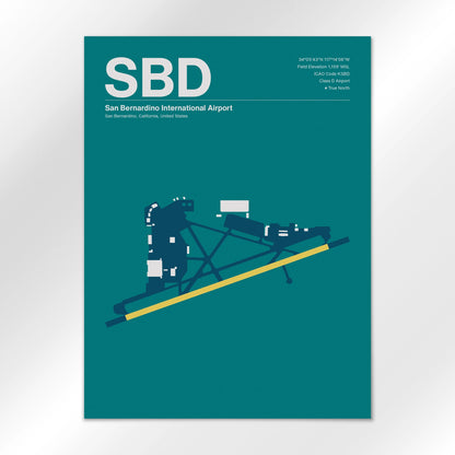 SBD Airport Diagram