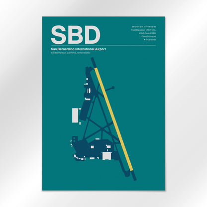 SBD Airport Diagram