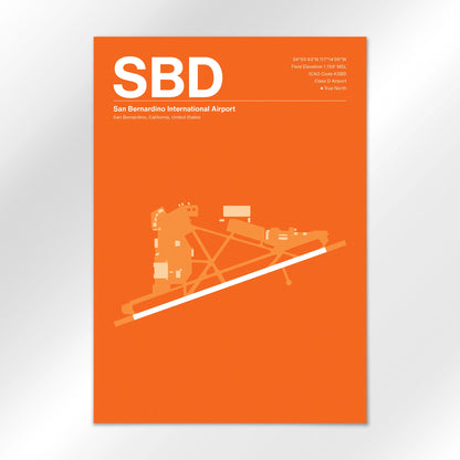SBD Airport Diagram