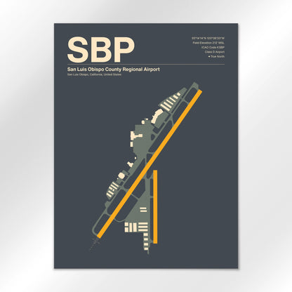 SBP Airport Diagram