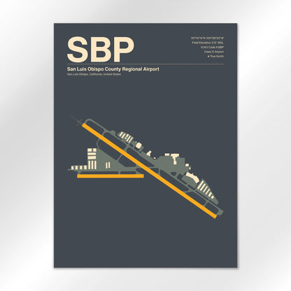 SBP Airport Diagram