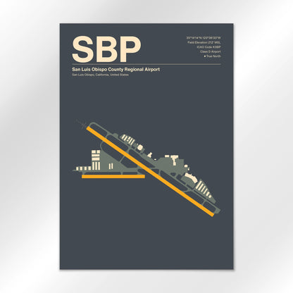 SBP Airport Diagram