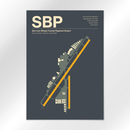 SBP Airport Diagram