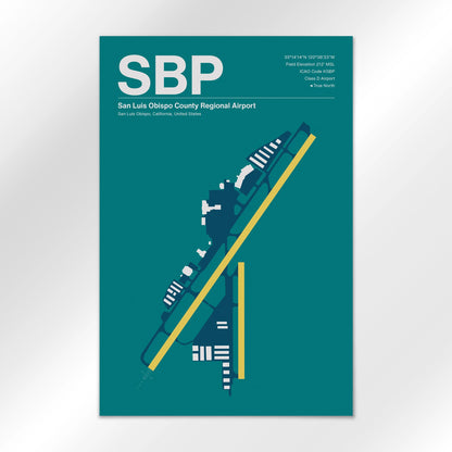 SBP Airport Diagram