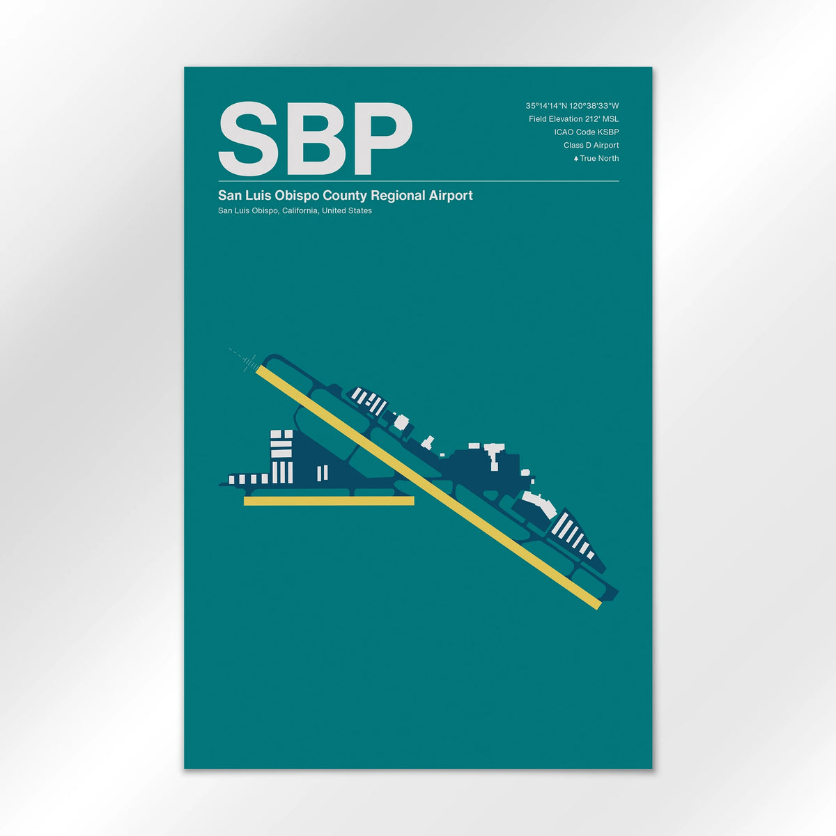 SBP Airport Diagram