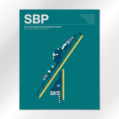 SBP Airport Diagram