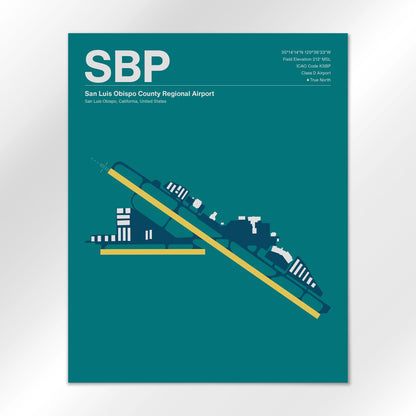 SBP Airport Diagram