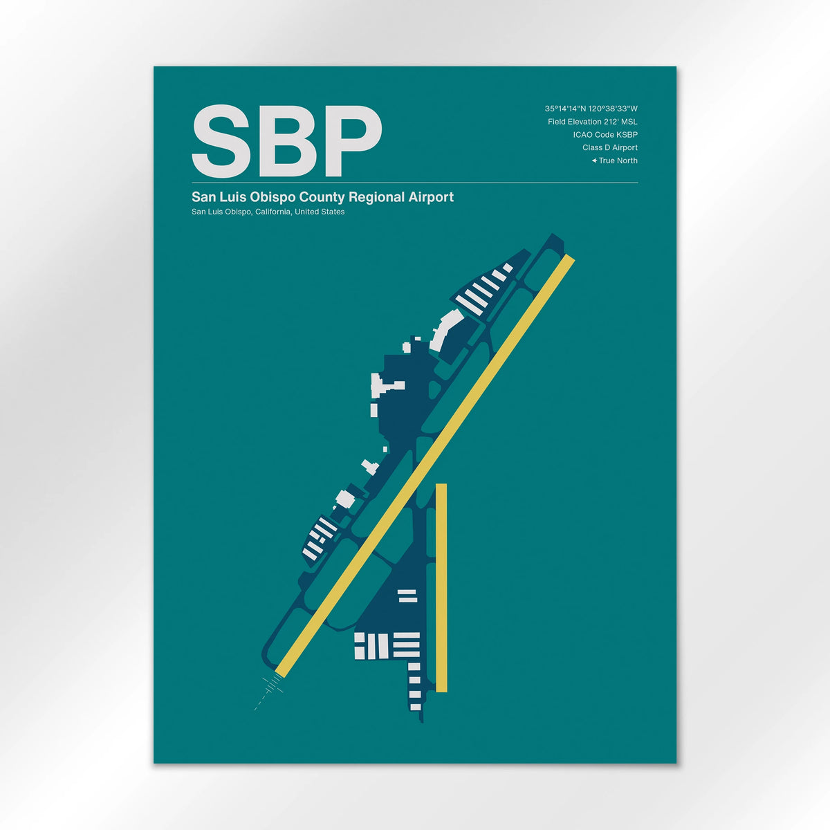 SBP Airport Diagram