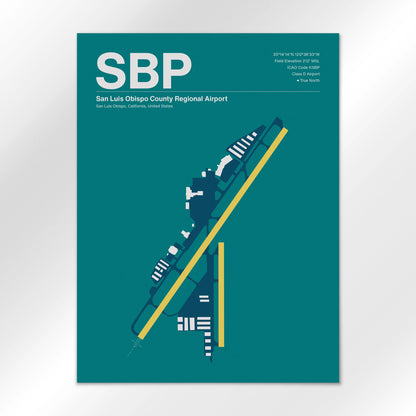 SBP Airport Diagram