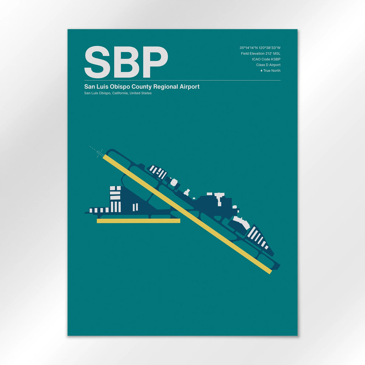 SBP Airport Diagram