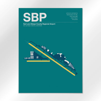 SBP Airport Diagram