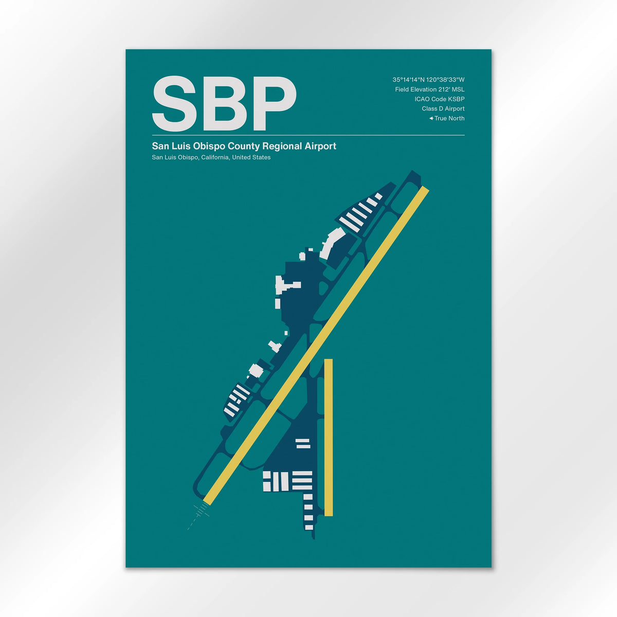 SBP Airport Diagram