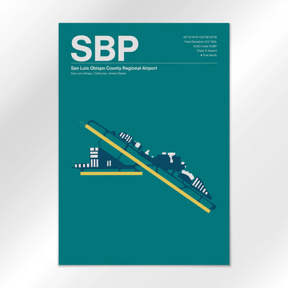 SBP Airport Diagram