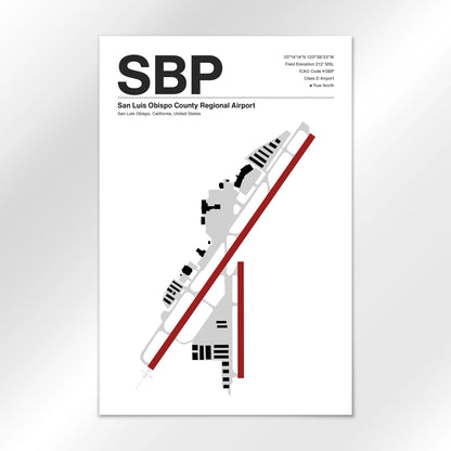 SBP Airport Diagram