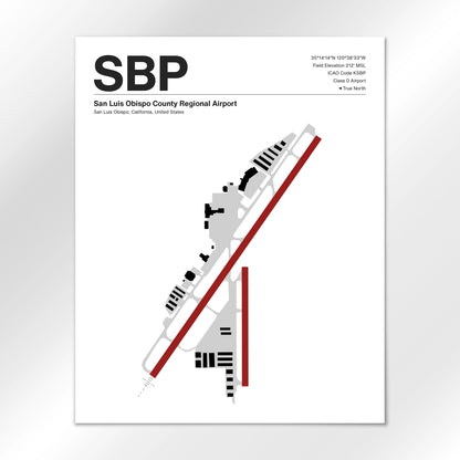 SBP Airport Diagram