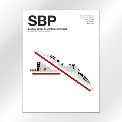 SBP Airport Diagram