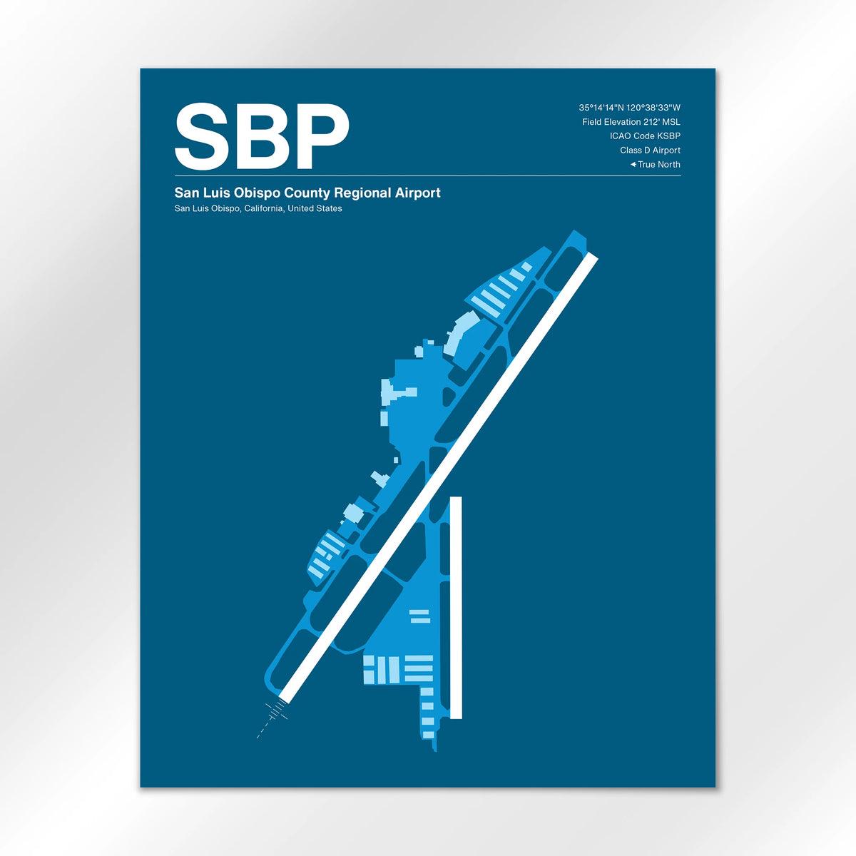 SBP Airport Diagram