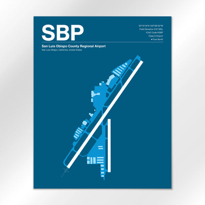 SBP Airport Diagram