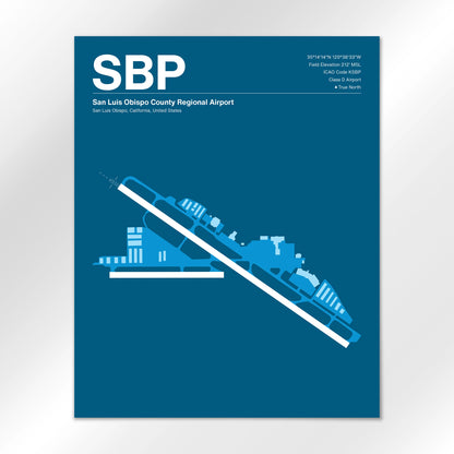 SBP Airport Diagram