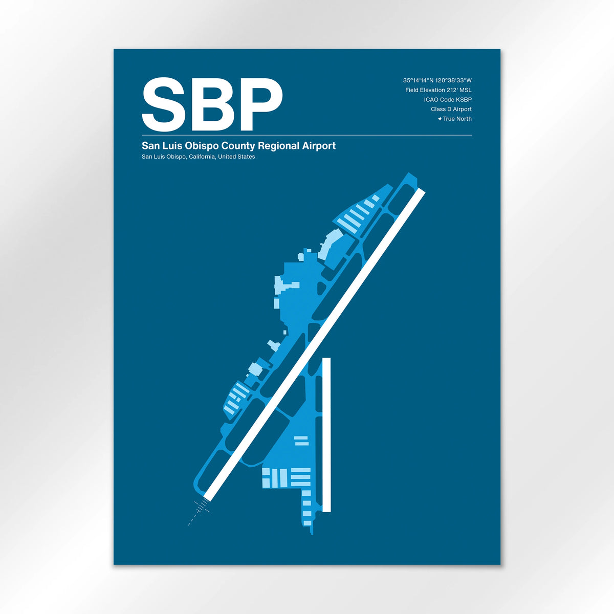 SBP Airport Diagram