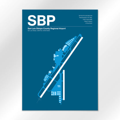SBP Airport Diagram
