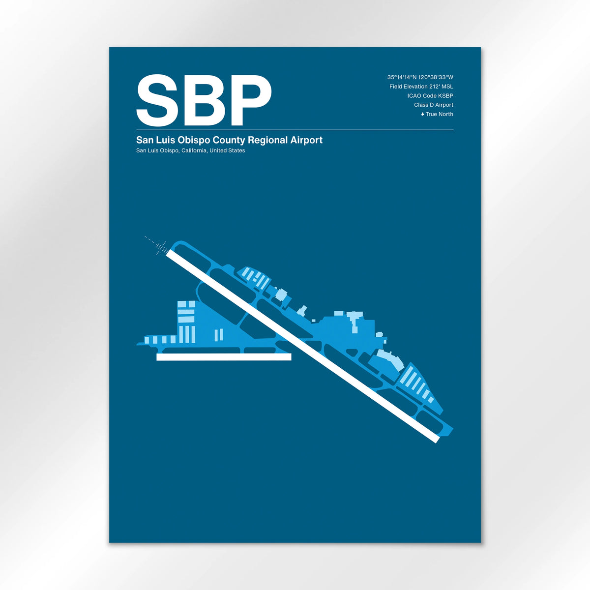 SBP Airport Diagram