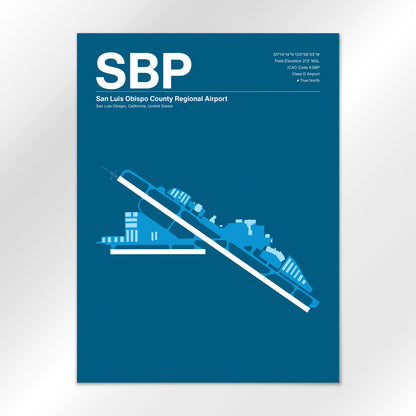 SBP Airport Diagram