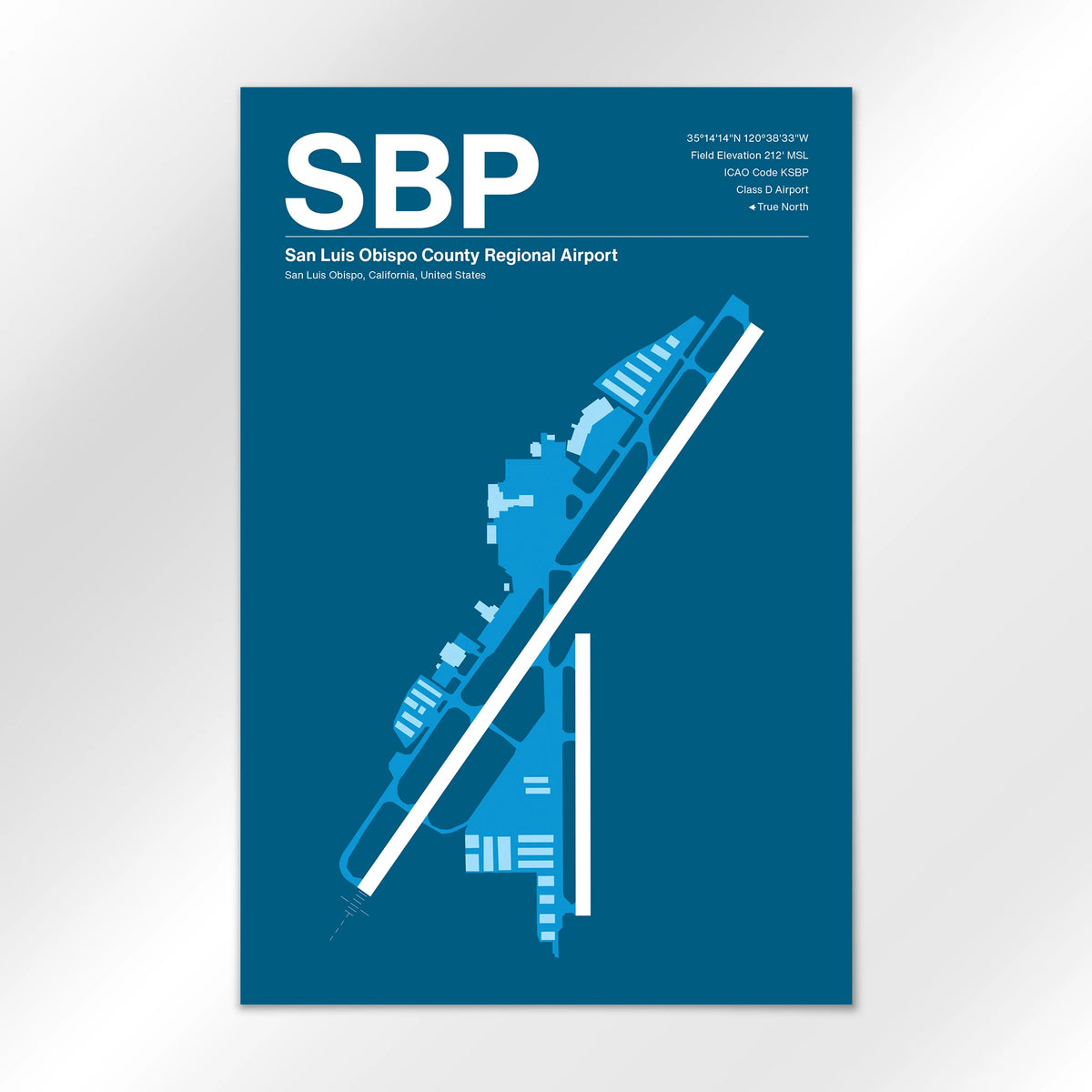 SBP Airport Diagram