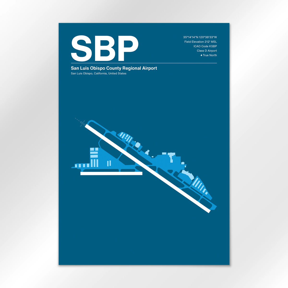SBP Airport Diagram