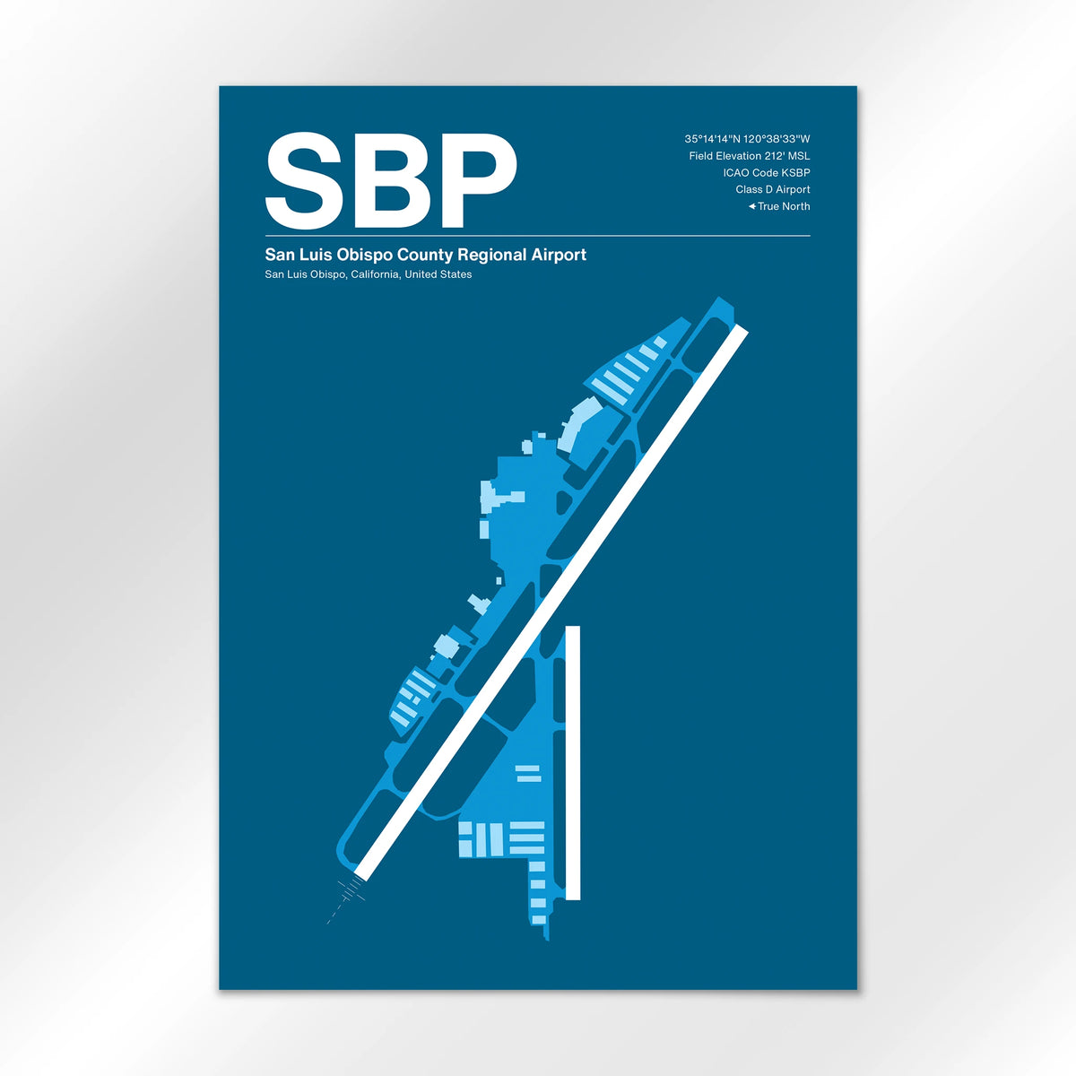 SBP Airport Diagram