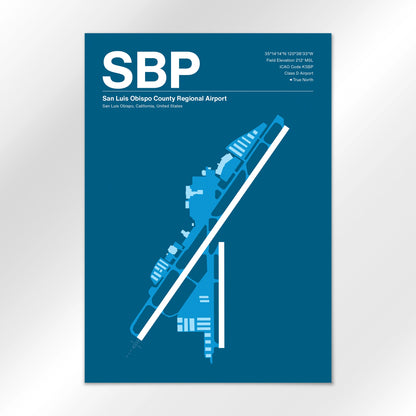 SBP Airport Diagram