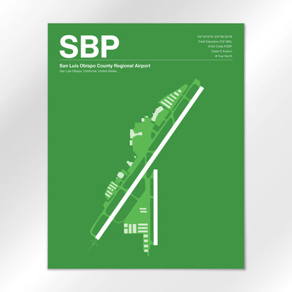 SBP Airport Diagram