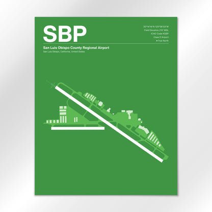 SBP Airport Diagram