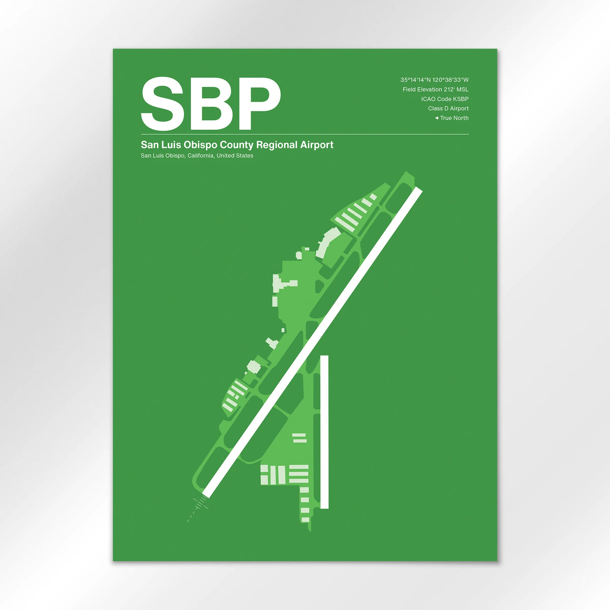 SBP Airport Diagram