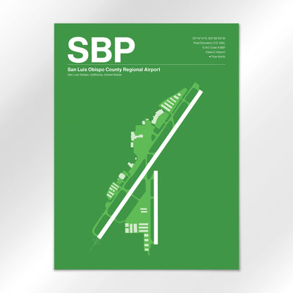 SBP Airport Diagram
