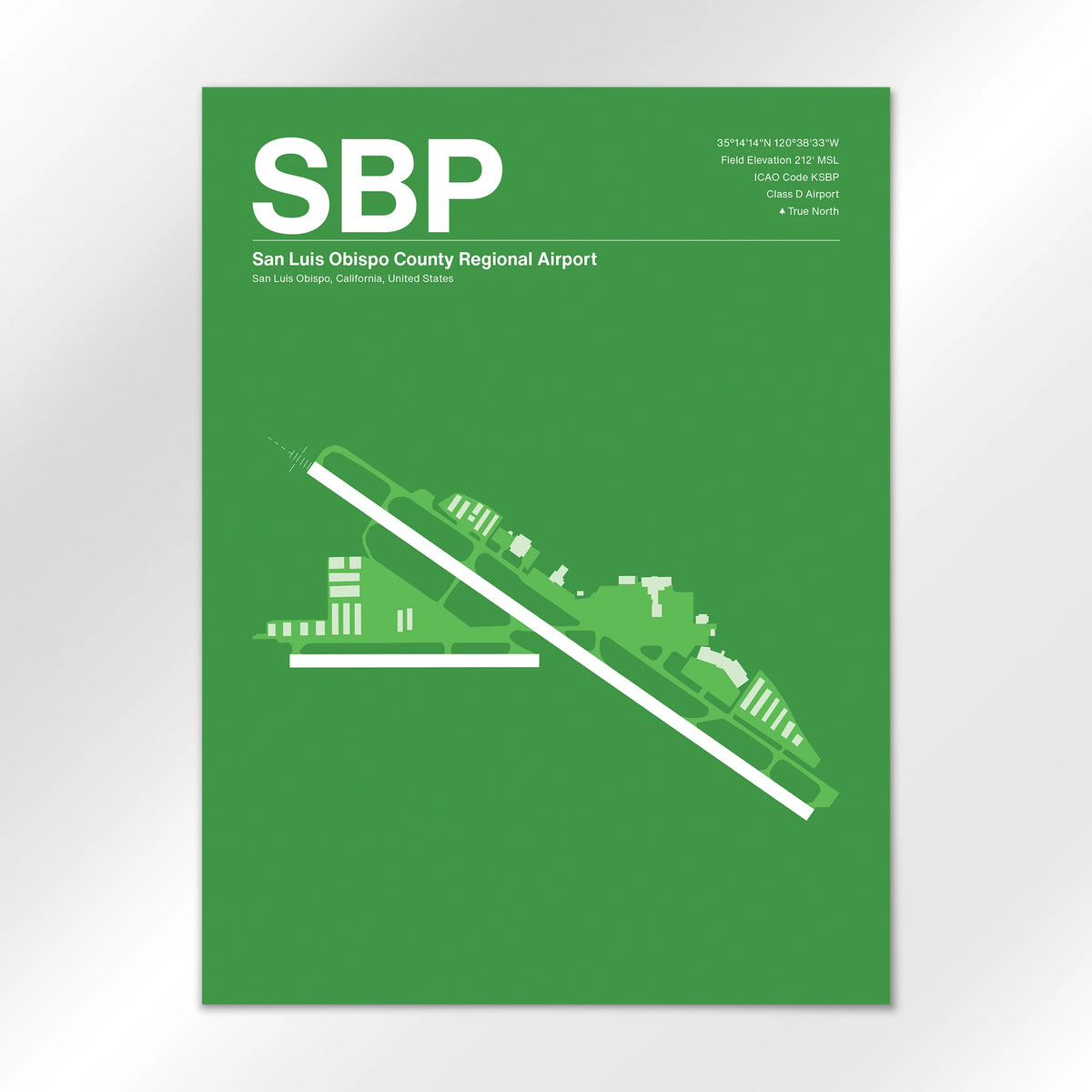 SBP Airport Diagram
