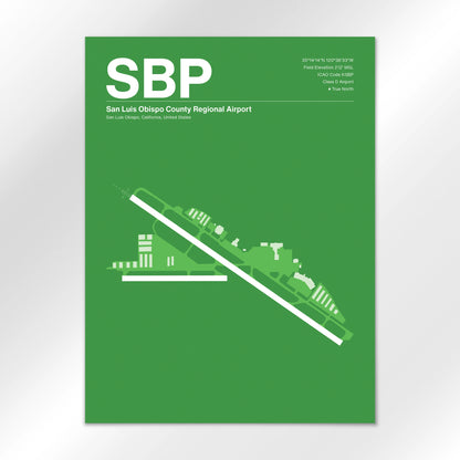 SBP Airport Diagram
