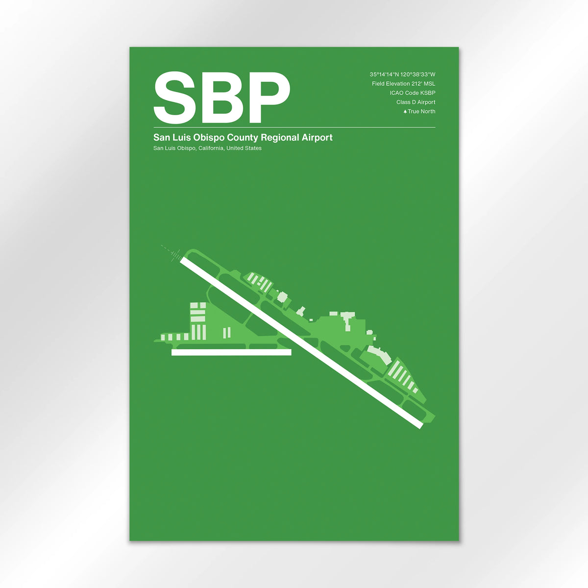 SBP Airport Diagram