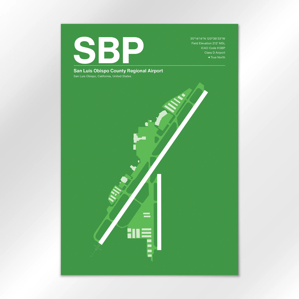 SBP Airport Diagram