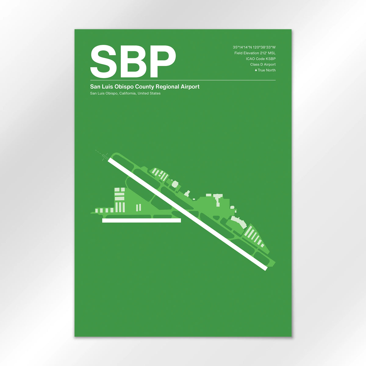 SBP Airport Diagram