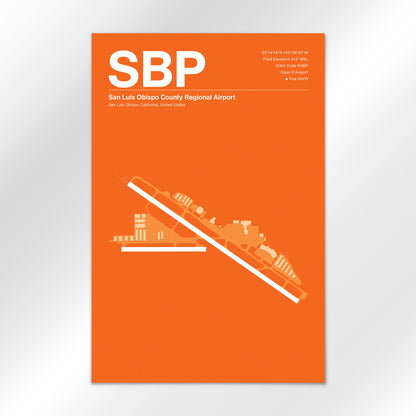 SBP Airport Diagram