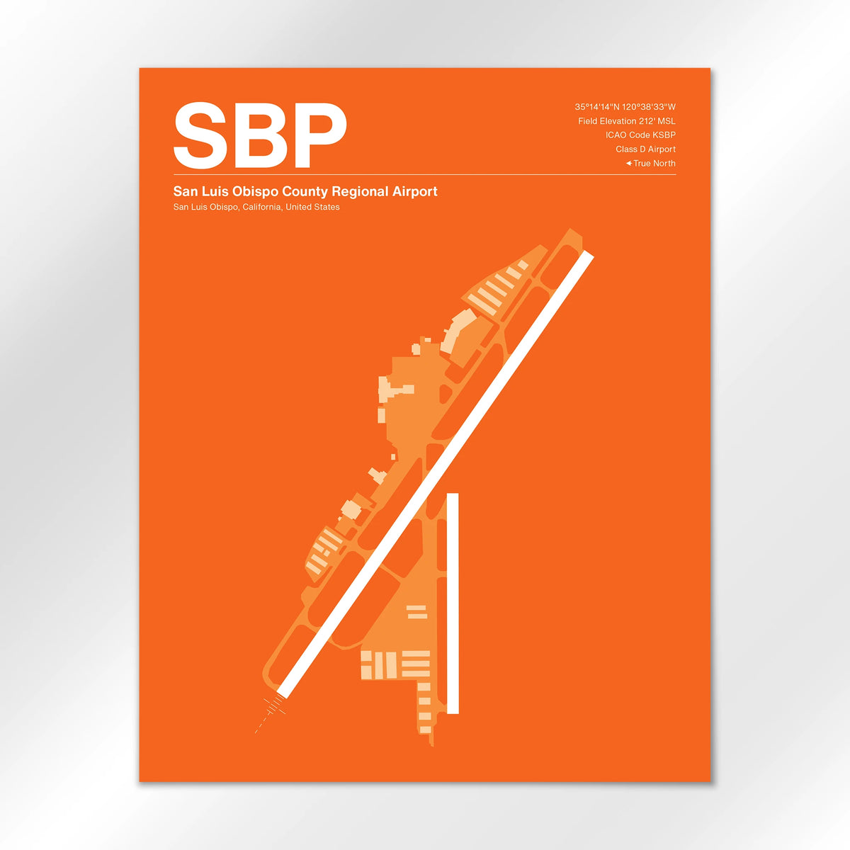 SBP Airport Diagram