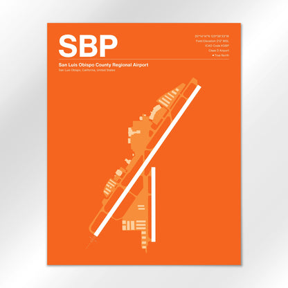 SBP Airport Diagram