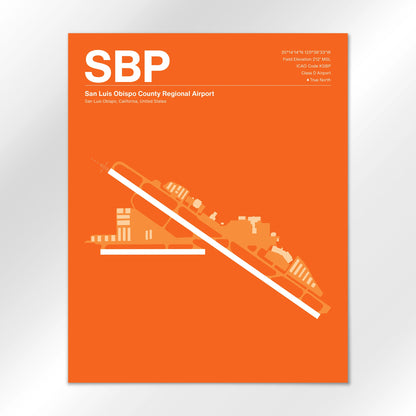 SBP Airport Diagram